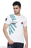 Men's printed cotton half sleeve combo t-shirt, vibrant design in S, M, L sizes