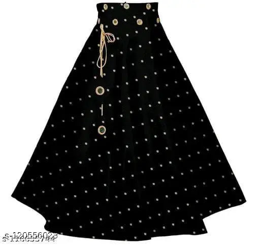 Cotton blend jacquard embellished lehenga choli for girls, Indian ethnic dress for kids with sleeveless crop top and lehenga