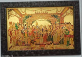 Tirumala tirupathi Srinivasa Padmavathi wedding photo frame, 9x12 inches Indian religious art