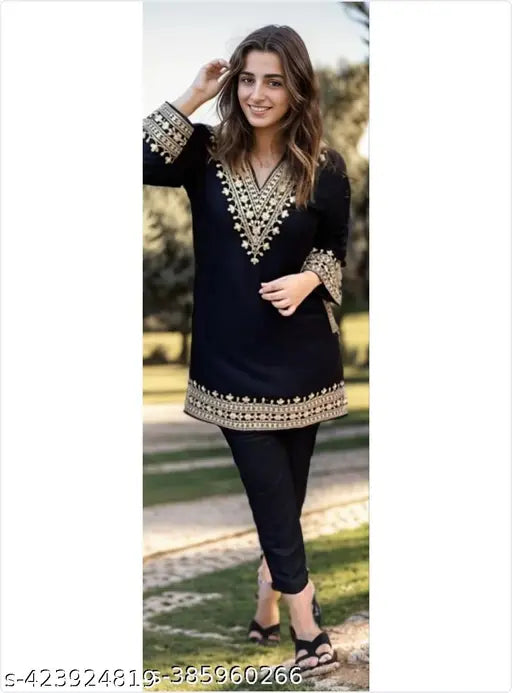 Rayon Janudi Chikudi Indian ethnic wear, long sleeves traditional Indian dress for women in rayon fabric