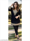 Rayon Janudi Chikudi Indian ethnic wear, long sleeves traditional Indian dress for women in rayon fabric