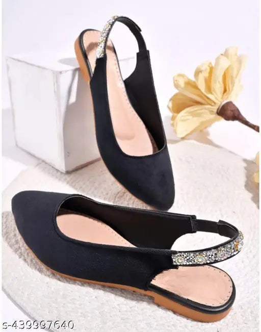 Velvet Trendy Bellies ballerinas, stylish footwear for modern women. Solid pattern, comfortable sole, free movement, lightweight design. Sizes: IND-3, IND-4, IND-5, IND-6, IND-7, IND-8, IND-9, IND-10. Made in India
