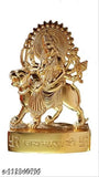 Metal Durga idol, 11cm x 7cm x 2cm, best religious gift for Puja