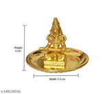 Pure brass Annapurna Devi Mata figurine, Indian goddess of food & prosperity