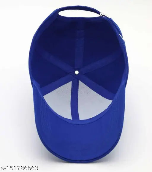 Solid cotton classic adjustable baseball cap for kids, popular style from India