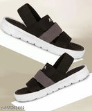 Black strapped kids' sandals