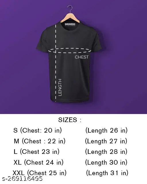 White polyester men's T-shirt with ghost print design, vibrant colors, short sleeves & round neck. Comfortable, durable everyday wear
