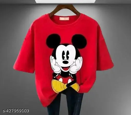 Cotton-blend women's trendy half sleeve printed topwear, perfect for summer. Three-quarter sleeves, quality Indian-made fashion