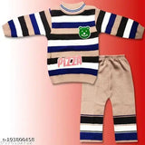 Woolen printed net boys sweater (0-1yrs), warm and cozy for winter wear