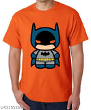 Caseria Men's Cotton Graphic Printed Half Sleeve T-Shirt - Baby Bat