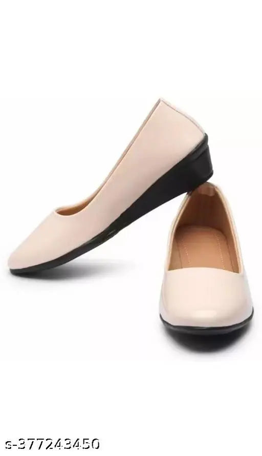 Stylish patent leather ballerinas for women in attractive colors and designs, made in India. Slip-on footwear with synthetic fastening." (123 characters)