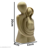 Ceramic couple figurine, Valentines Day special gift for HE & SHE, Indian artisanal craft