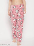 Women's winter fluffy fleece lounge pants sleepwear