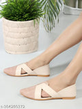Synthetic peach leather loafers, closed back design, Indian origin (sizes: IND-3, IND-4, IND-5, IND-6, IND-7, IND-8)