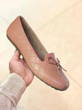 Synthetic leather slip-on Yepplo ballerinas for women, comfortable footwear in India