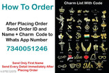 Dark brown faux leather personalized name wallet for men with charms, best birthday/anniversary gift (instructions in image 2)