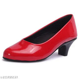 Synthetic ballerinas - GillkartMO35-Red, durable and comfortable women's shoes for fashionable everyday wear (India)