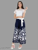 Stylish crepe jumpsuit, solid-colored partywear for women, wide-leg design with elastic waist and pocket