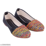 Patent leather women's ballerinas with closed back - stylish, trending, and comfortable Spoiltbrat Secrets Juttis for everyday wear