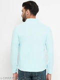 Cotton blend, long-sleeved solid t-shirt for men by RENUOVO - S (36in x 26in), made in India