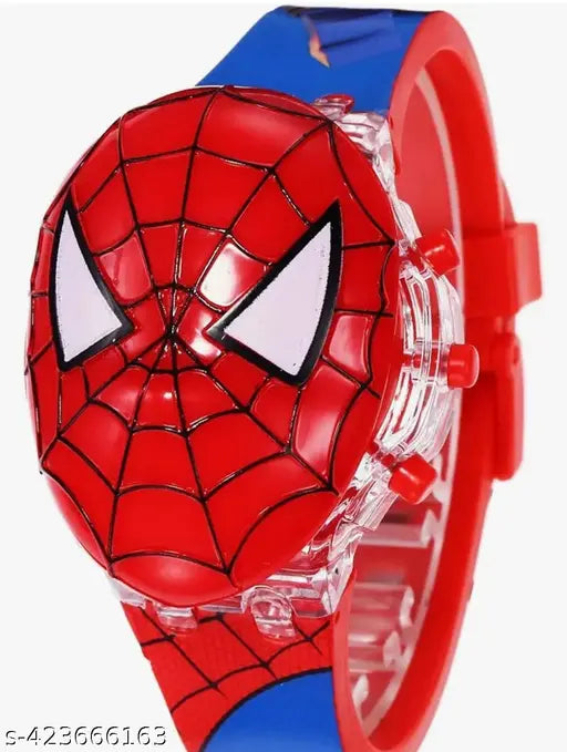 Spider Man Digital Watch with LED Screen by Aahil Traders