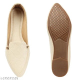 PU slip-on embellished women's ballerinas in new bellies design, made in India