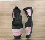 Black canvas flatform Punjabi Juttis - handcrafted black Jutti-1 soft shoe design from India