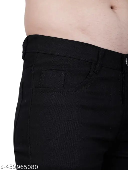 Printed men's casual pants with pattern