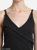 Classic modern women's sleeveless jumpsuit in solid polyester, urban retro style, size options: S, M, L, XL