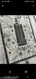 Cotton kurti pant with palazzos, printed net, three-quarter sleeves - Indian women's fashion