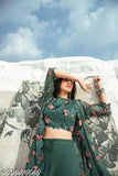 Fancy cotton-linen kurta sets for women, three-quarter sleeves, Georgette fabric. Multi-size options: S, M, L, XL, XXL (Indian origin)