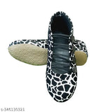 Synthetic printed bellies shoes, casual women's fashion footwear, India origin