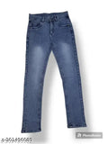 Dyed/washed denim men's jeans, high-quality Indian import - comfortable fit for parties, office, casual wear. Machine wash at 30 degrees, 5 pocket design with coin pocket and button closure/fly zip. Size: 28 (waist 28in, length 39in), 30 (waist 30in, length 39in), 32 (waist 32in, length 39in)