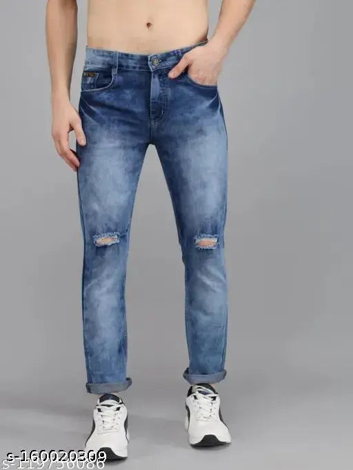 Dyed/Washed denim jeans, high-quality Indian export for casual wear