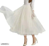 Net floral print skirt, SAANKHYA JAIPURI design, vibrant Indian craftsmanship