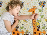 Cotton floral single bedsheet with 1 pillow cover, ideal for kids summer use, superfine quality from India