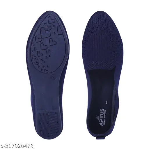 Stylish mesh bellrina loafers, slip-on design for women's party/casual wear (IND-4 to IND-7), India origin