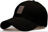 Solid cotton, quick-drying sun protection cap by EDIKO for outdoor activities. Unisex baseball hat from India
