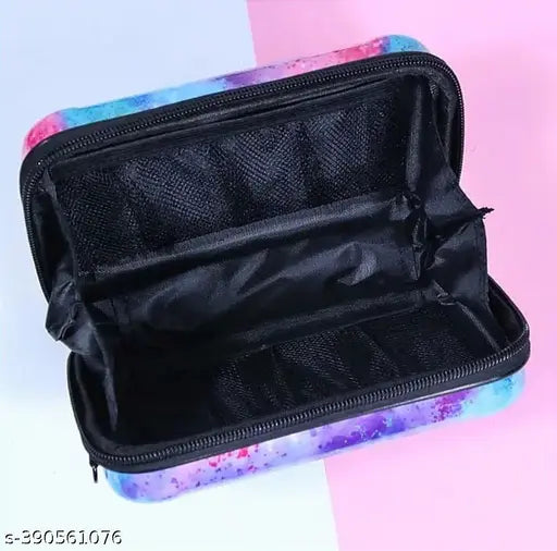 Modern womens multi colored boxy sling bag