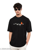 Hanuman ji oversized Hindu tshirt with 'Jai Shree Ram' print on cotton blend, men's size L