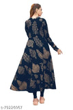 Women's print rayon kurta