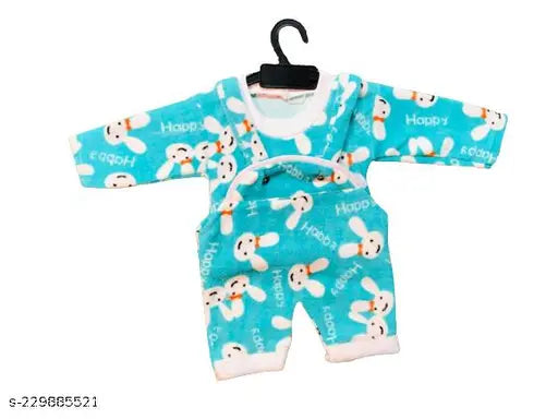 Colorblocked cotton blend sleeper for baby boys and girls, festive party wear Main image