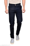 Men's black denim jeans with a slim fit