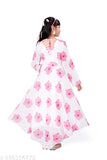 Awesome Girls Ethnic Printed Georgette Gown
