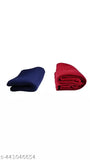 Stylish fleece blankets - pack of 2, soft and cozy, free size (60x90 in), made in India
