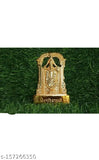Metal Tirupati Balaji Idol, Lord Venkateswara decorative statue for home, office, or car. Indian God Idol, 8 cm x 8 cm x 4.5 cm