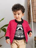 Boys winter wear, solid bomber jacket