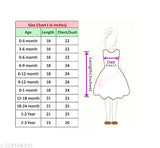 Indian soft net printed frock, sleeveless and fancy styled for babies aged 0-3 years