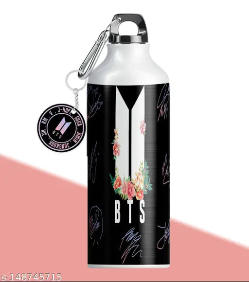 Multicolor Aluminium HD Printed Leakproof Sipper Bottle (750ml) - Ideal for gym, school, office, or as a birthday gift - Unique & trendy design, eco-friendly, reusable, and available in various prints