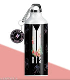 Multicolor Aluminium HD Printed Leakproof Sipper Bottle (750ml) - Ideal for gym, school, office, or as a birthday gift - Unique & trendy design, eco-friendly, reusable, and available in various prints